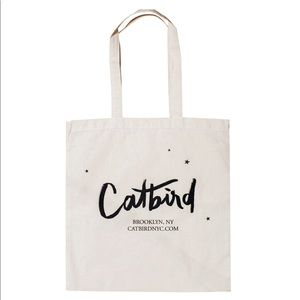 Unused Catbird tote bag